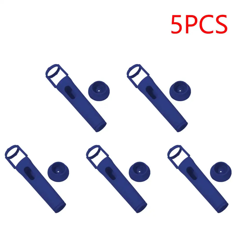 Silicone Anti Roll Mic Stand Case Non Slip For JBL PartyBox 5PCS Blue