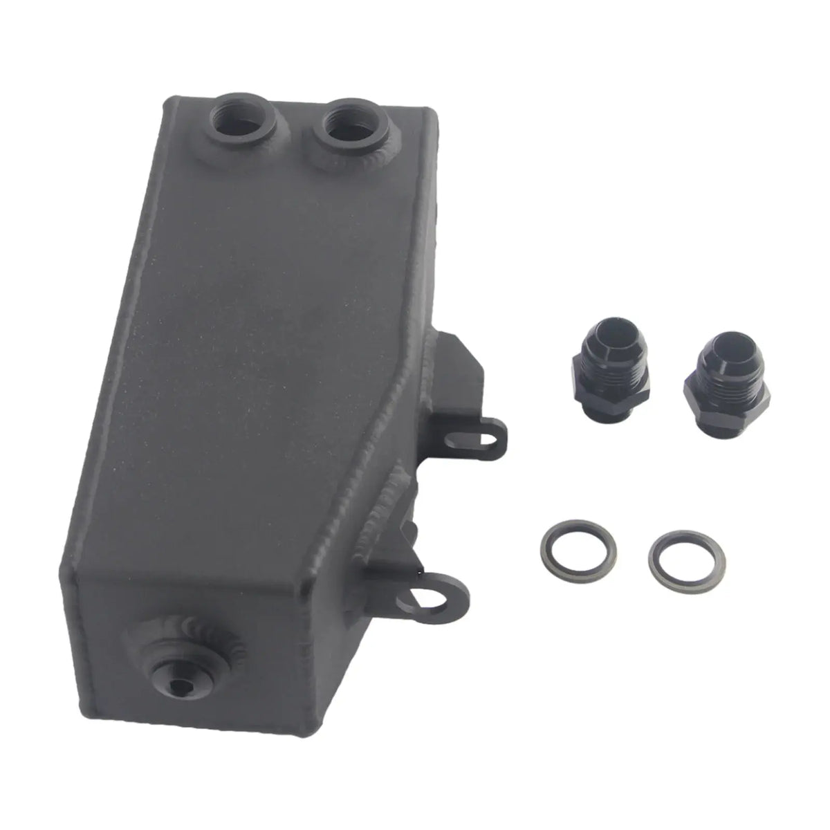 Aluminum Oil Catch Can Tank With AN10 Fitting for VW Golf GTI MK7 EA888 Gen 3 by InterCyprus Trading Ltd