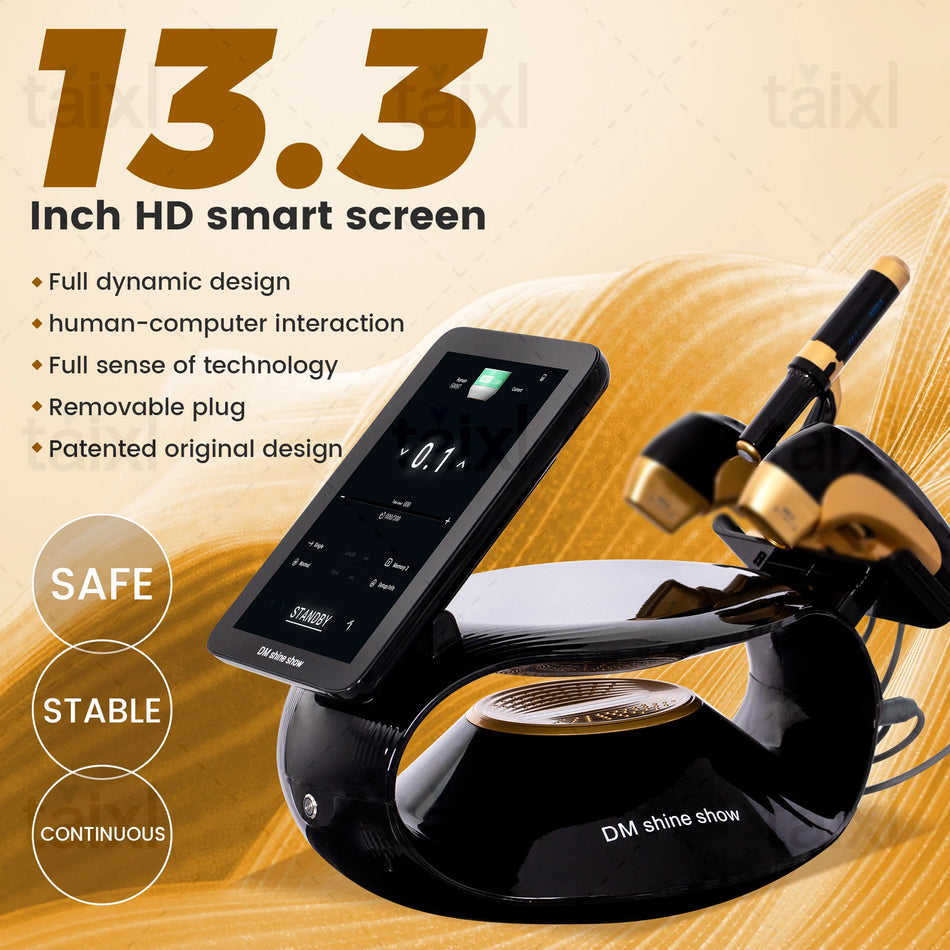 Przenośna 13,3-calowa podwójna podnosząca maszyna do ujędrniania twarzy TT