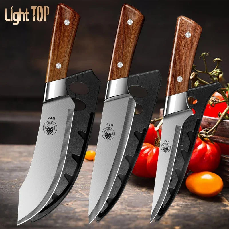 Professional Japanese Multifunction Kitchen Knife Set Knife ABC