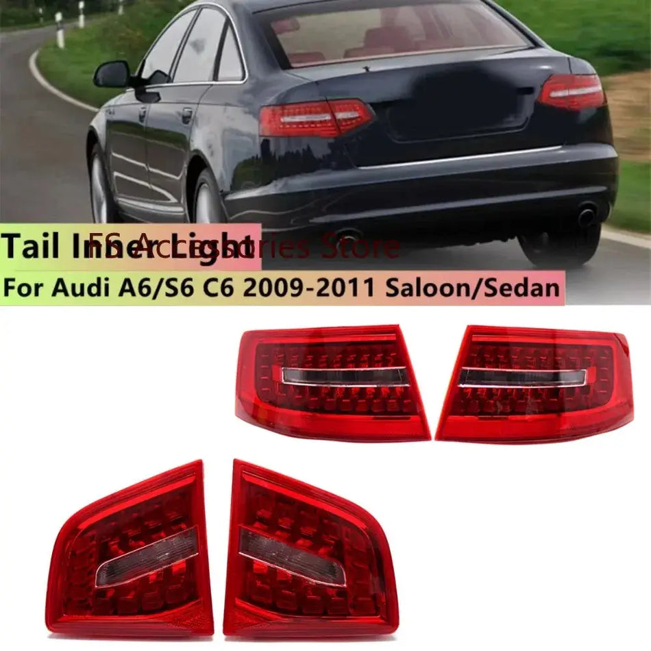 LED Rear Tail Light Assembly for Audi A6 C6 S6 RS6 Saloon by InterCyprus Trading Ltd