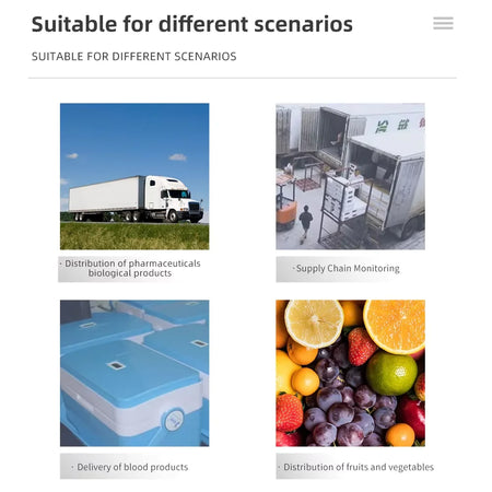 USB Temperature Data Logger 14400 Points - App Alerts