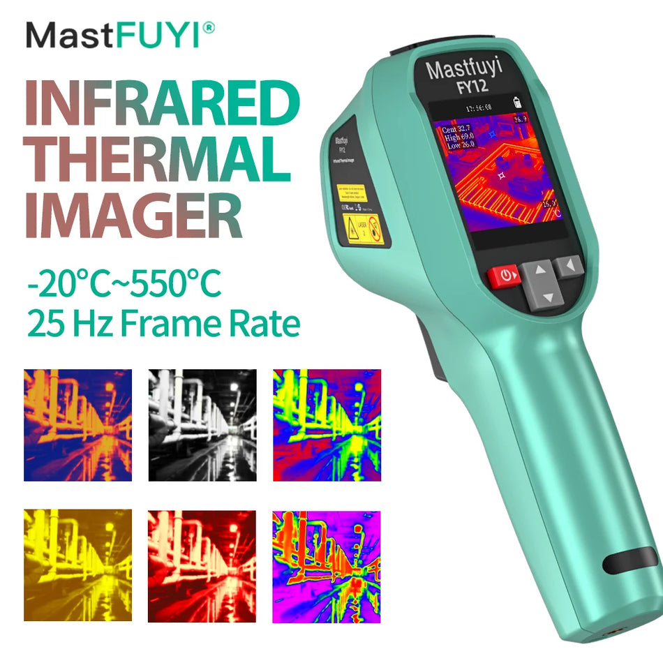Mastfuyi Handheld Rechargeable Thermal Imaging Camera -20u2103 to 550u2103