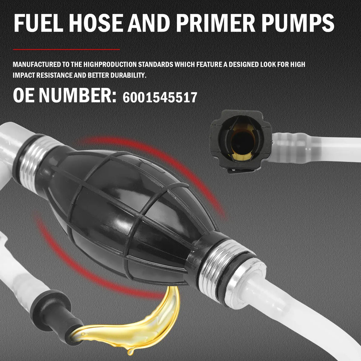 6001545517 Engine Fuel Pipe With Hand Pump For Master II Engine Parts Car Accessories by InterCyprus Trading Ltd