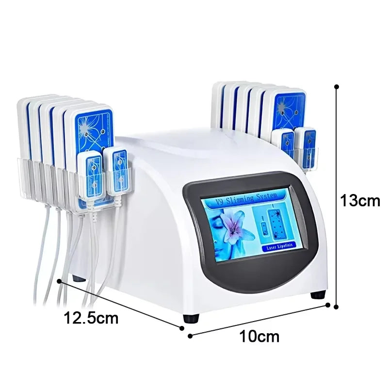 Dispositivo de Belleza de Lipólisis Láser Térmica LLLT Kit de 14 Almohadillas