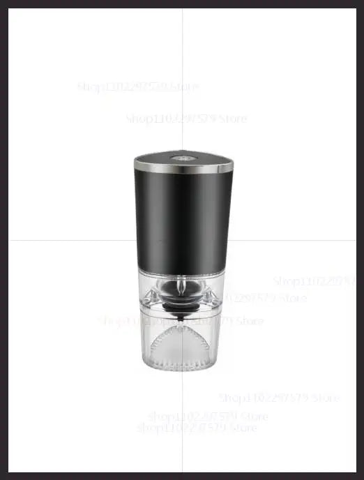 2025 Portable Hand Coffee Grinder &ndash; USB Rechargeable Burr black