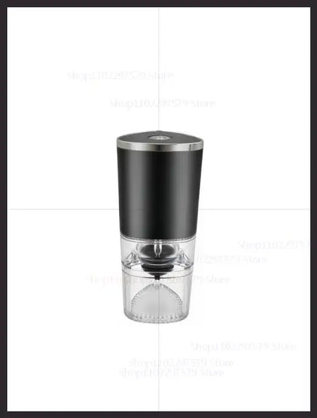 2025 Portable Hand Coffee Grinder &ndash; USB Rechargeable Burr black
