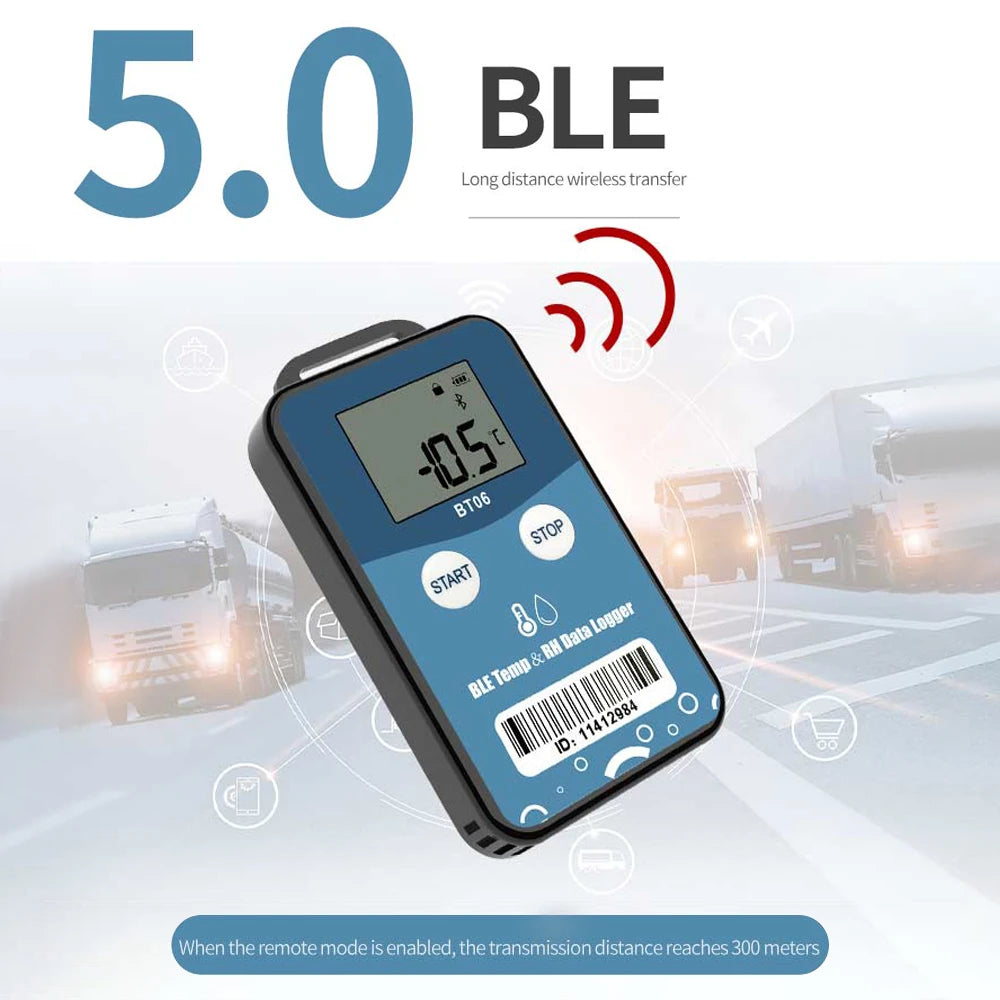 Bluetooth Temperature Humidity Data Logger BT06 &ndash; PDF