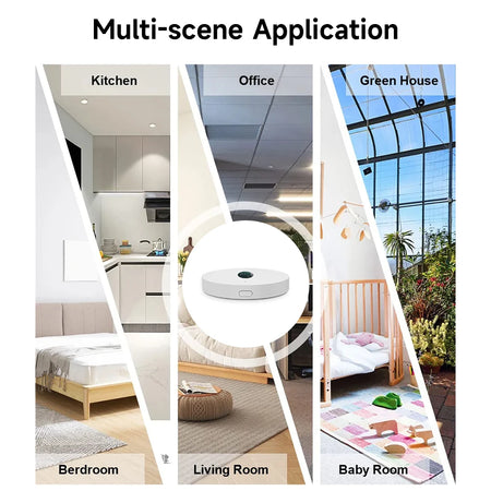 iHseno Tuya WiFi Luminance Sensor for Smart Home Automation
