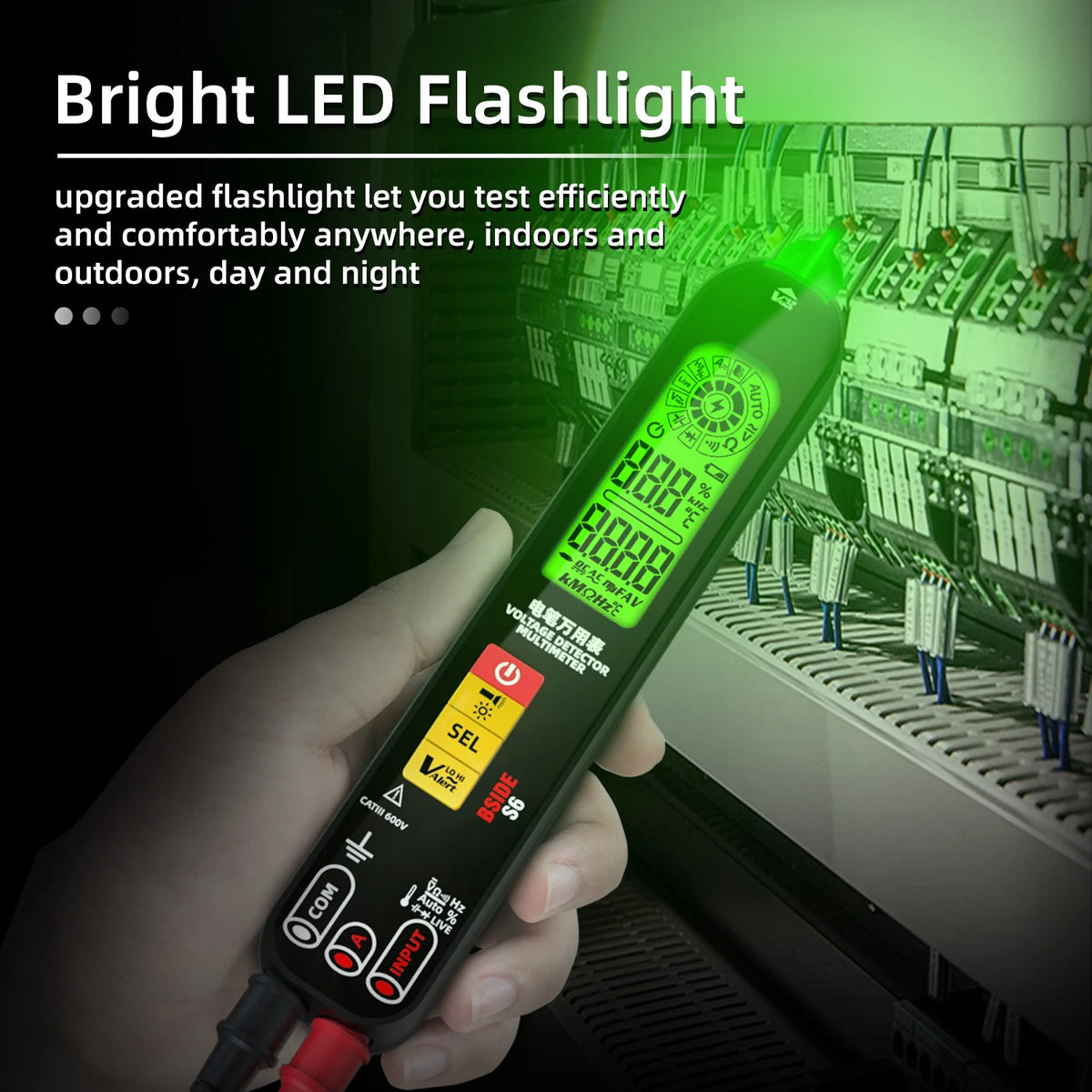 BSIDE S6 Voltage Tester Pen - Non Contact Live Detection