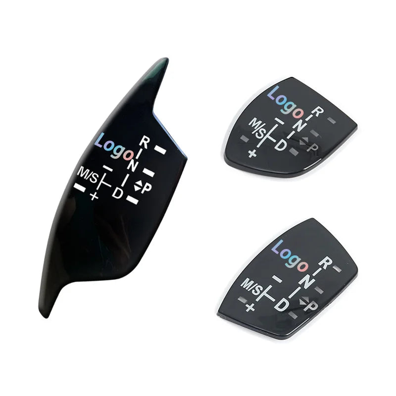 Sticker de cubierta del panel de cambio de marchas de la serie BMW 1-7, trim interior de ABS