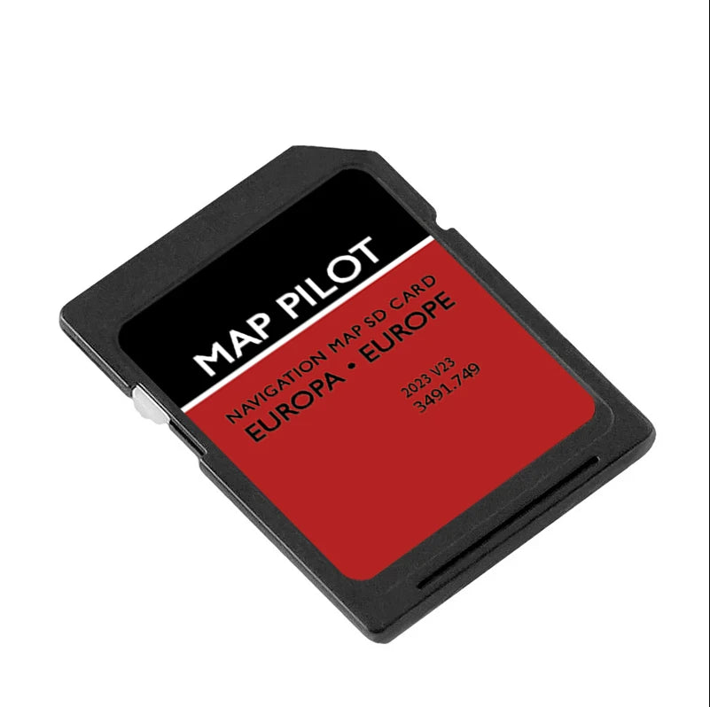 Becker MAP PILOT 509 Update 8GB SD Card Europa &ndash; V23 Update