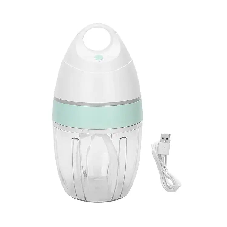 USB Rechargeable Electric Milk Frother Whisk For Cream Green Green / Russian Federation