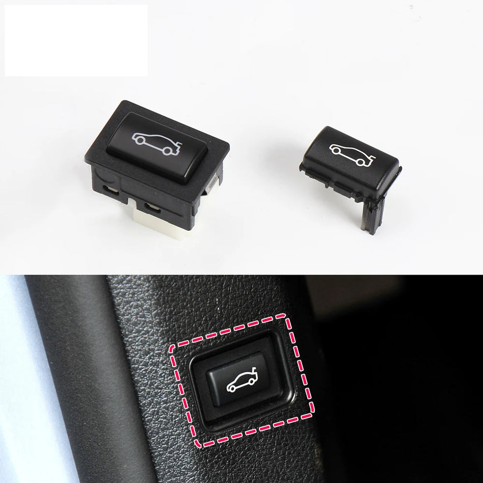 Trimmed Rear Trunk Switch Button Cover For BMW 1 2 3 4 5 6 X 7 Series E81 E82 E84 E90 F10 Model