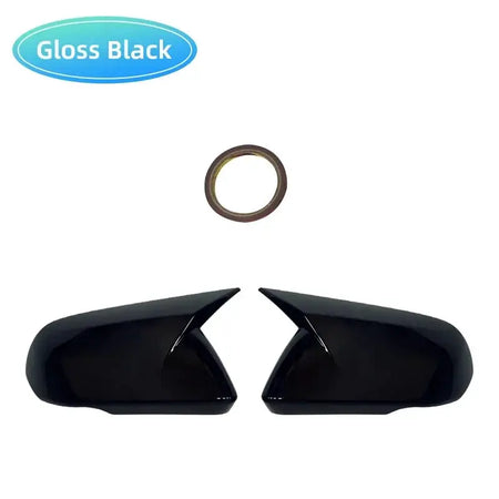 For Ford Mustang 2015-2022 1Pair Rearview Mirror Cover Case Car Side Rear View Mirror Shell Cover by InterCyprus Trading Ltd