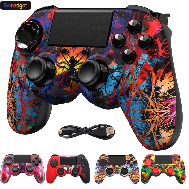 Controller For PS4 PS3 Playstation 4 3 PC Control Wireless Bluetooth Mobile Android TV Gamepad Gaming Game Pad Joystick Phone