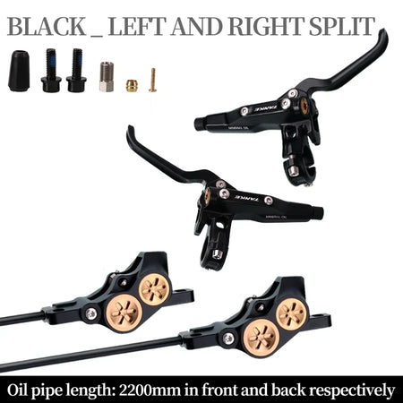 TB730 &ndash; 2200mm Split-Type Hydraulic Disc Brake System black split-type LR
