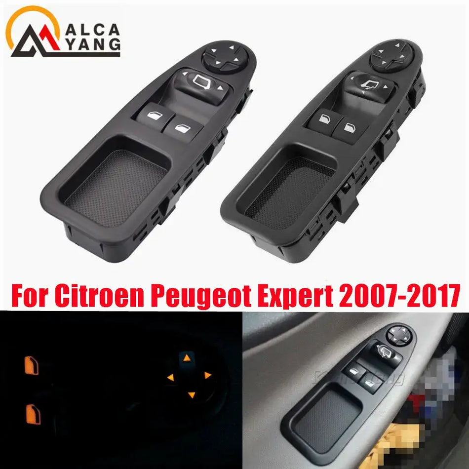 Window Control Switch For Fiat Scudo Citroen Jumpy Peugeot Expert by InterCyprus Trading Ltd