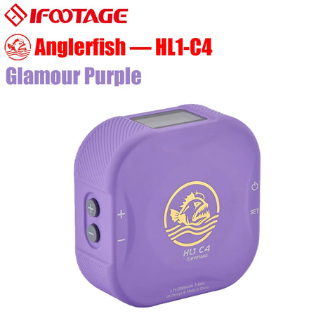 IFOOTAGE Mini RGB Fill Light - APP Control Lighting Glamour Purple