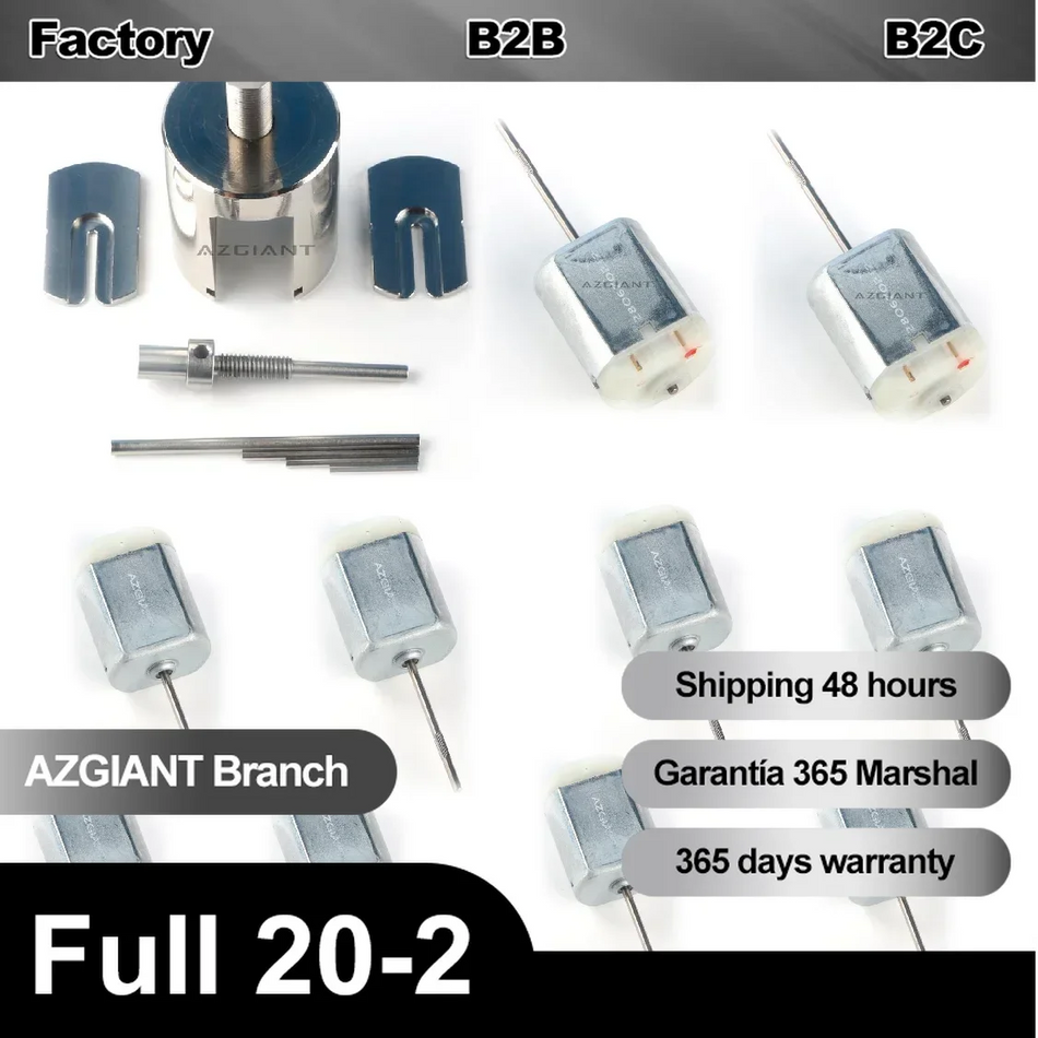 10 gab. 12000 apgr./min Mini Motora Rīku Komplekts Automobiļa Durvju Slēdzenes Zobrata Piniona Noņemšanai