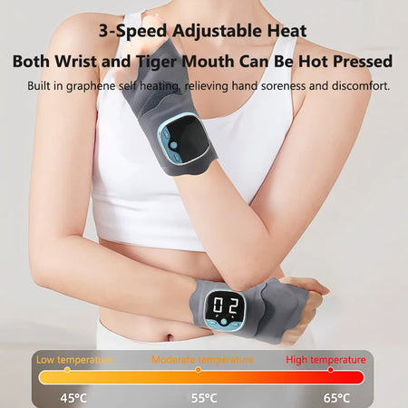 Electric Wrist Massager &ndash; Five Modes With Heat Massage