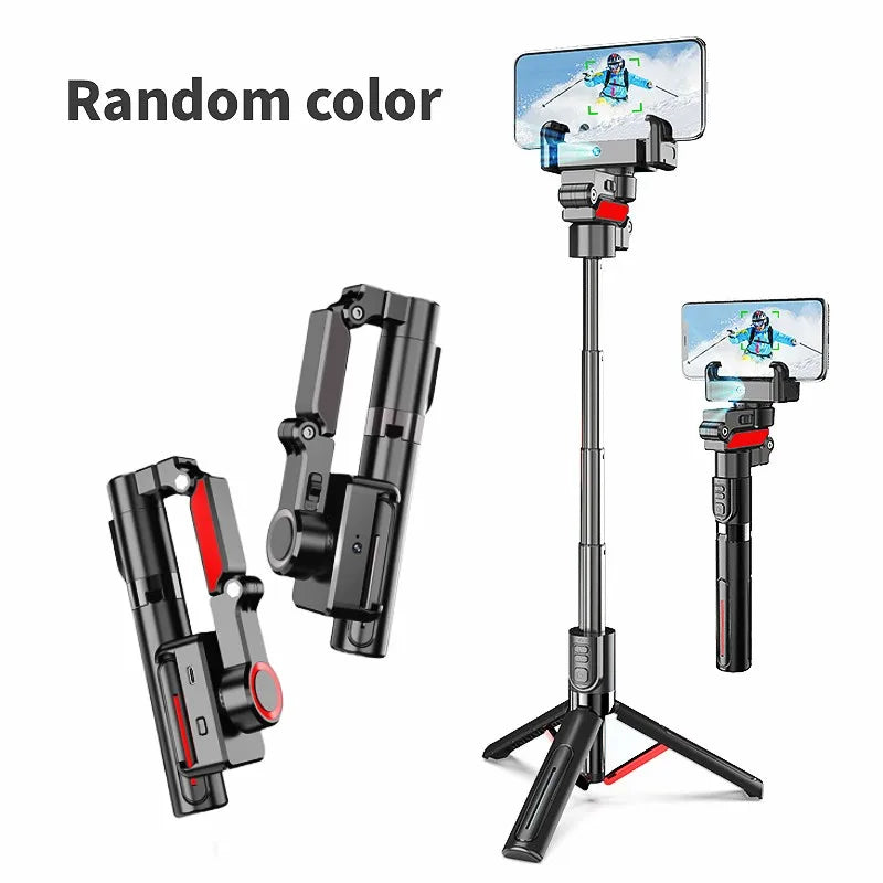 MEUYAG AI Face Tracking Gimbal Stabilizer with Bluetooth Shutter Random color