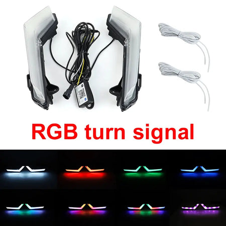 Front LED Signature Lights Turn Signal Light for Can-Am Defender & Defender Max 2020+ / Commander Max 2021+ by InterCyprus Trading Ltd