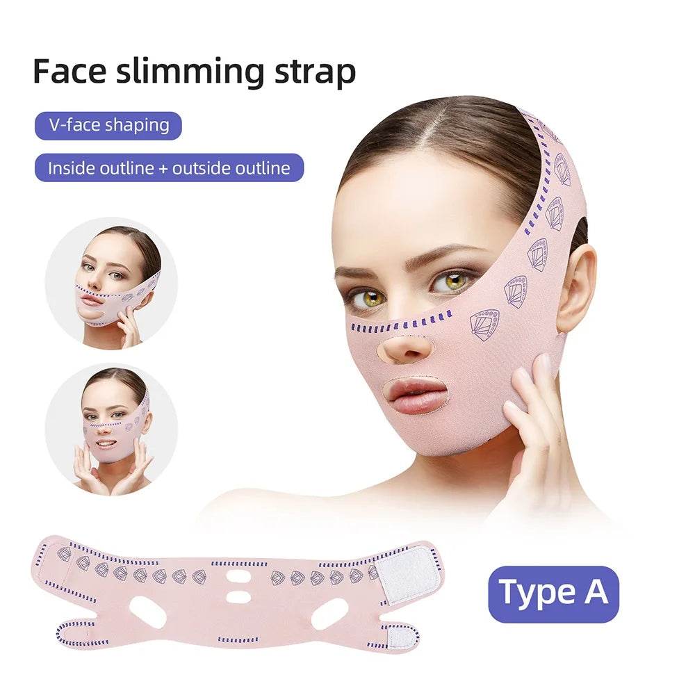 Reusable Face Slimming Bandage &ndash; V Line Face Shaper for Chin and Cheek Lift Type A