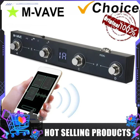 M-VAVE Chocolate MIDI Controller BT &ndash; Wireless App Control