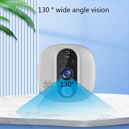 Tuya Smart Video Doorbell Camera &ndash; 4.3-Inch Display