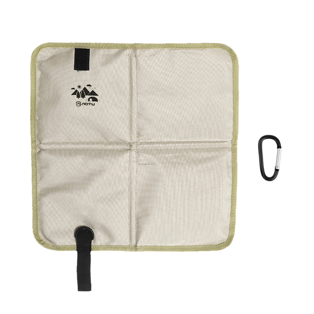 Foldable Sit Pad - Tri Layer Protection From Wet Ground Dark Khaki