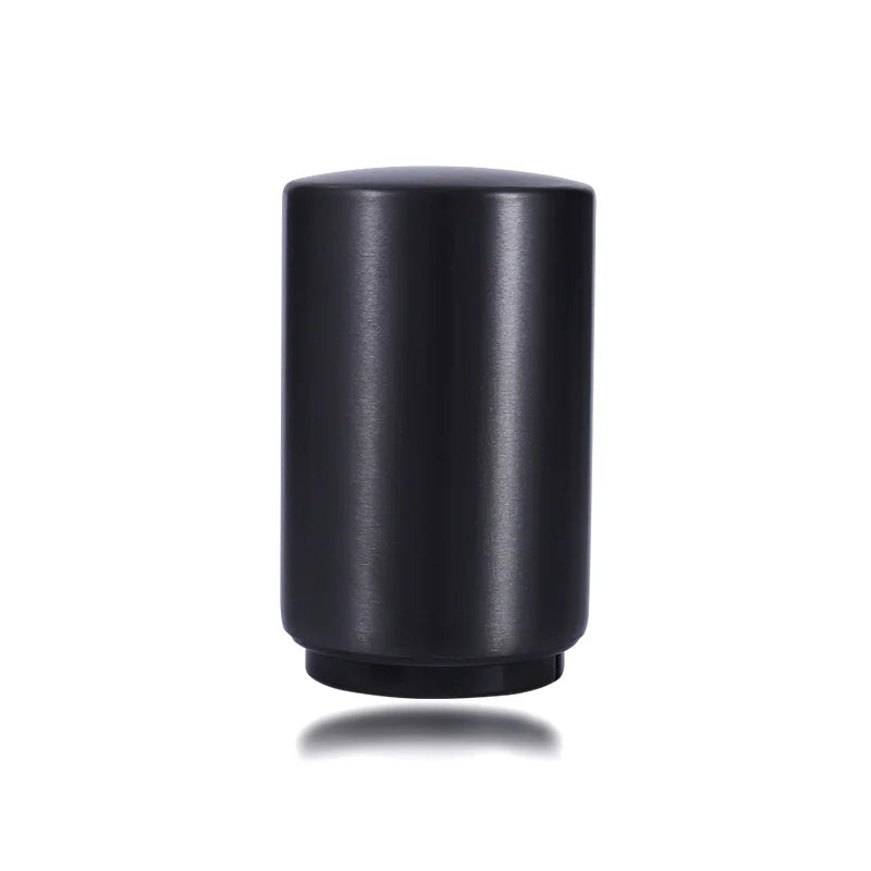 Automatic Beer Bottle Opener | Stainless Steel, Magnet, Push Down Black