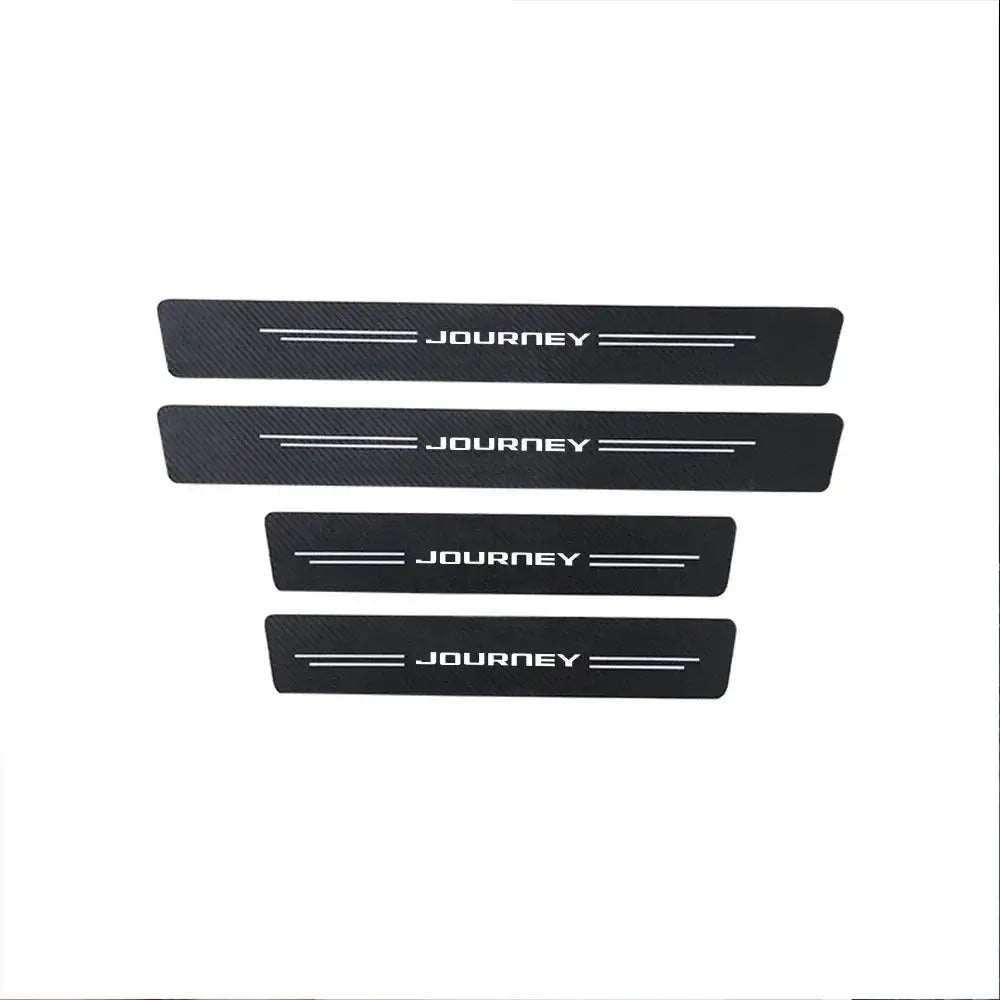 Dodge Charger Carbon Fiber Door Sill Protector 4Pcs 4pxs For JOURNEY