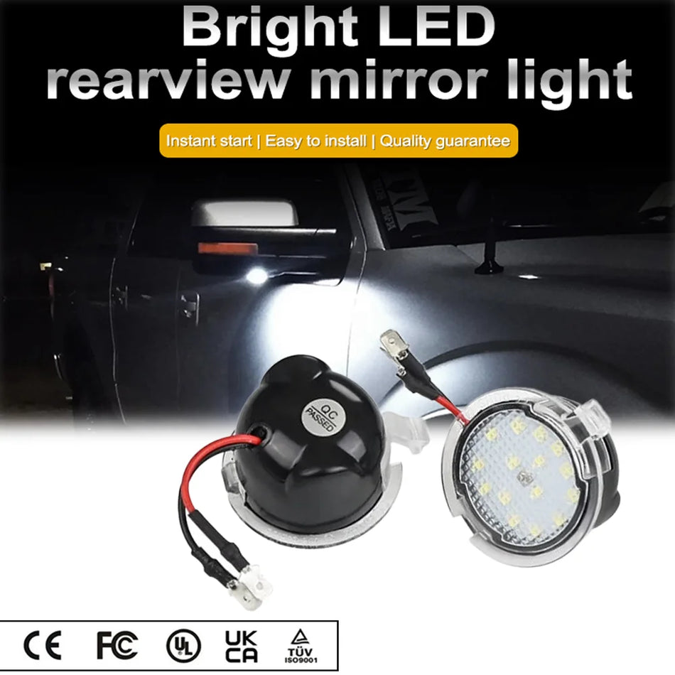 Ford Edge Mondeo MK5 Rearview Mirror Lights With LED