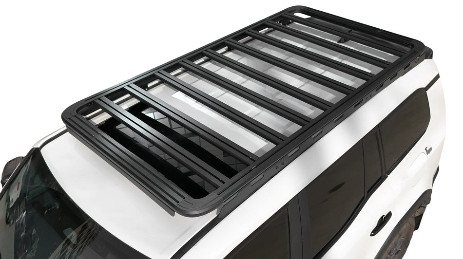 Prado LC250 FJ250 jumta bagāžnieks Ditch Mount, alumīnija sakausējuma platforma, Heavy Duty 200kg Capacity