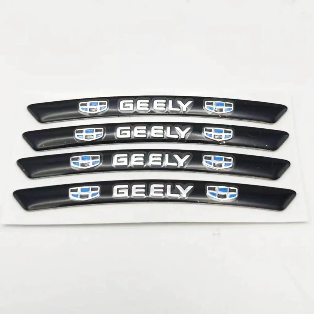 3D Aluminum Wheel Hub Emblems for Chery Tank Geely MG Lynk Co Haval by InterCyprus Trading Ltd