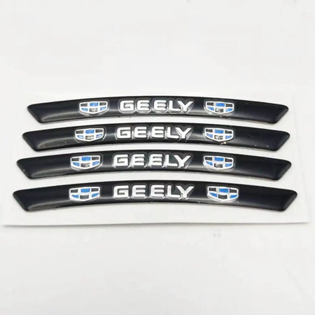 3D Aluminum Wheel Hub Emblems for Chery Tank Geely MG Lynk Co Haval by InterCyprus Trading Ltd