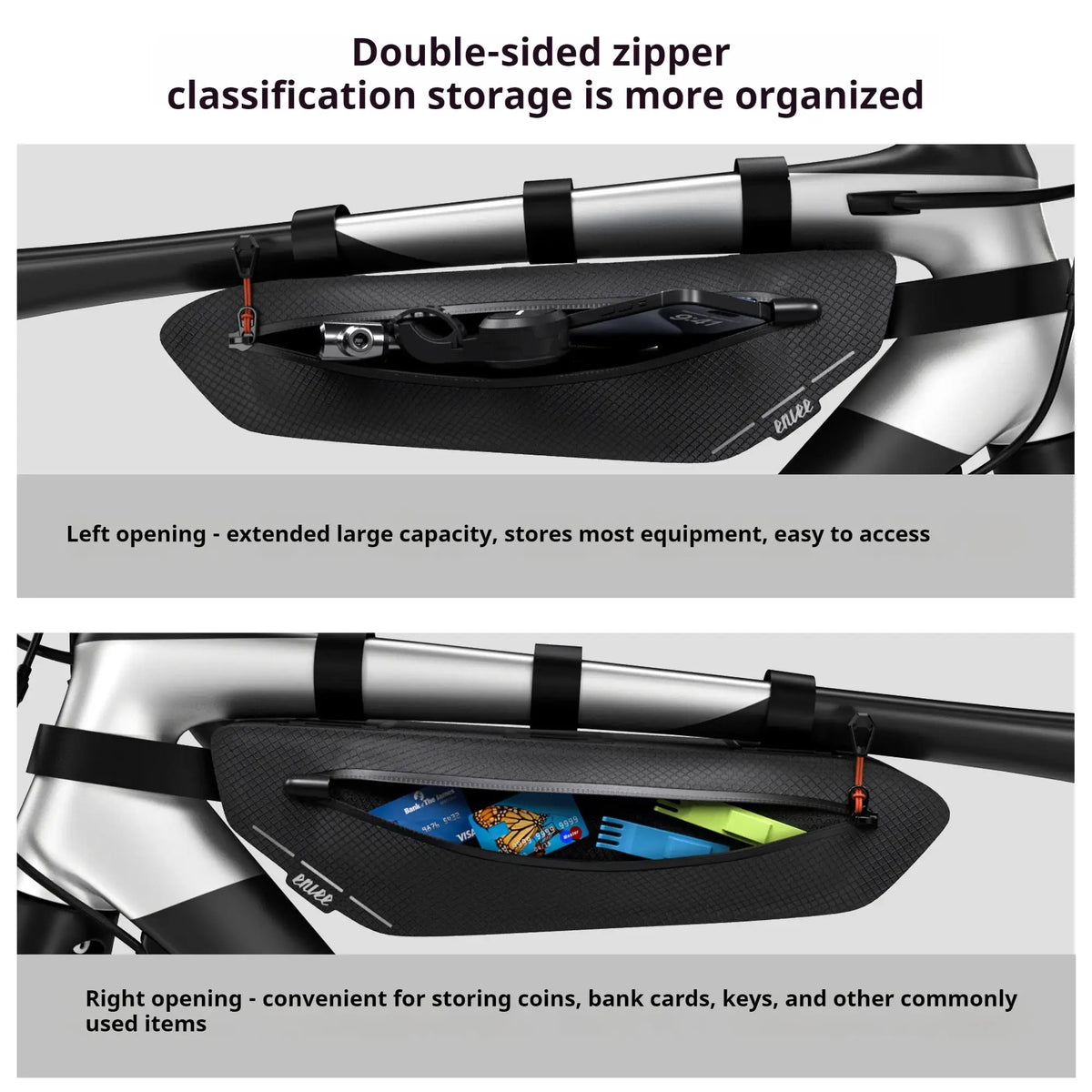 ENLEE Bicycle Bag Road Bike Front Frame Multi-Functional Bag Waterproof Large Capacity an Essential Cycling Bag by InterCyprus Trading Ltd
