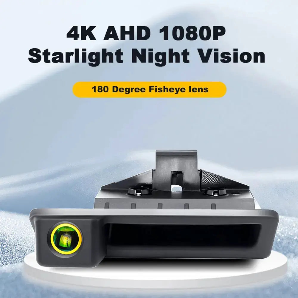 Rear View Camera For BMW X1 X3 E39 E53 E82 E88 E84 E90 E91 E92 E93 E60 E61 E70 E71 E72 Backup Reverse AHD 2K Fisheye Lens Camera by InterCyprus Trading Ltd