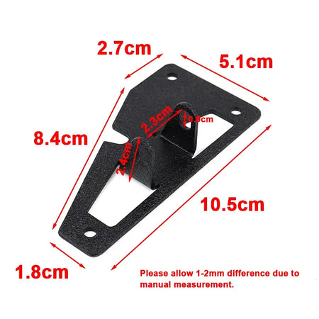 Tail Rear Work Light Mounting Bracket Holder for Jeep Wrangler JK Rubicon 2 Door/Unlimited 4 Door 2007-2014 by InterCyprus Trading Ltd