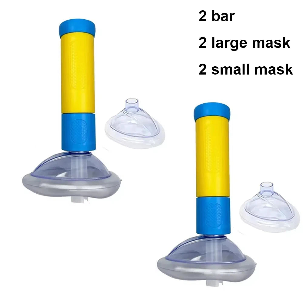 First Aid Kit Choking Emergency Device &ndash; Portable Rescue 2 set-Yellow