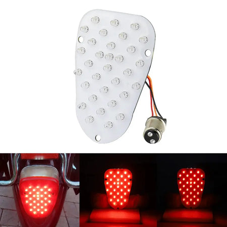 LED Tail Light and Brake Light for Yamaha V-Star, Road Star and Royal Star Motorcycles 1157 Base by InterCyprus Trading Ltd