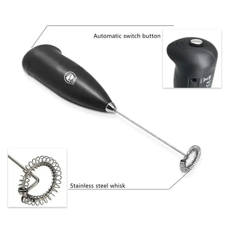Electric Handheld Milk Frother Mini Foamer For Coffee