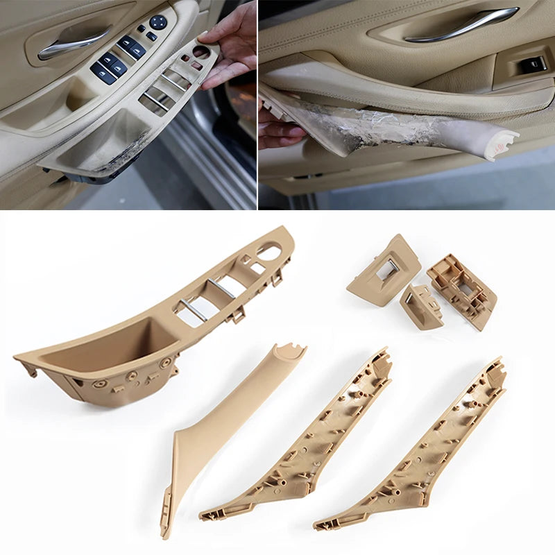 Interior Door Handle Pull Trim Cover for BMW 5 Series F10 F11