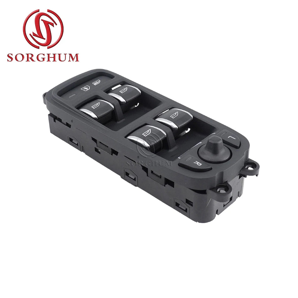 Voimaikkunan kytkinpainike Volvo XC60 ja S60L Suora vaihto (Osanumerot 31365572, 31415677, 31453266)