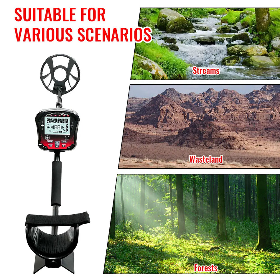 MD-8020 Metal Detector &ndash; High Accuracy Waterproof Coil