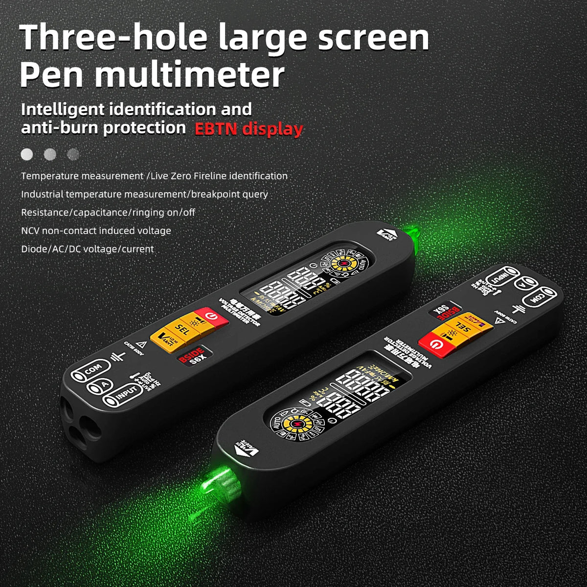 BSIDE S6X &ndash; USB Charge Voltage Tester Pen With Auto NCV