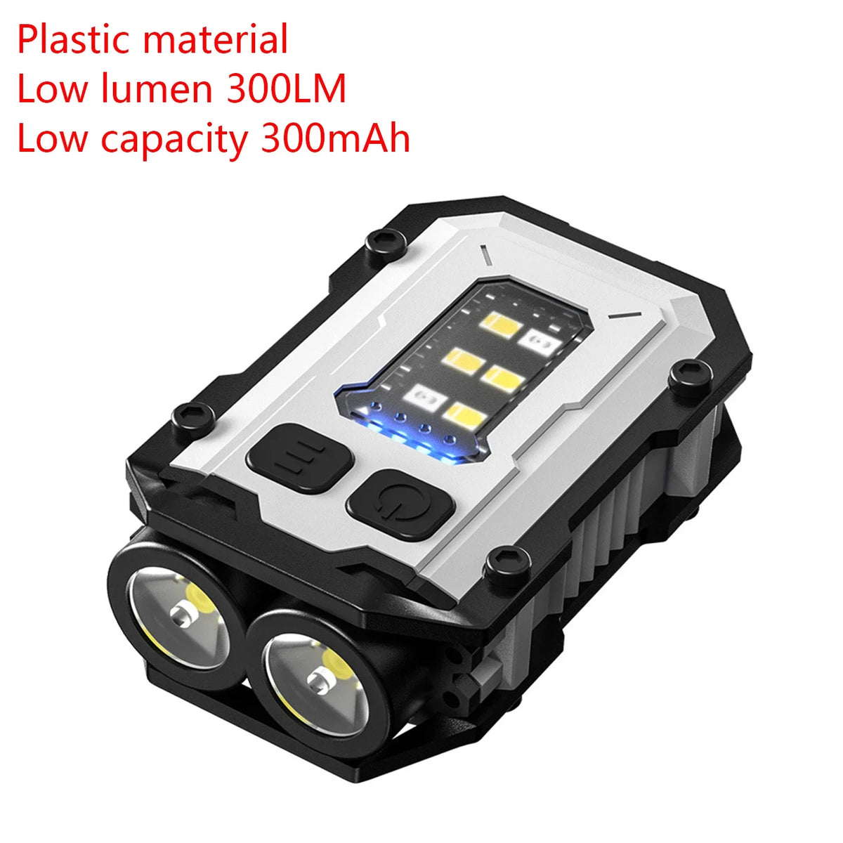 ESMARTER Mini USB Rechargeable LED Flashlight &ndash; Super Bright Versatile Lighting YSD01 300mAh