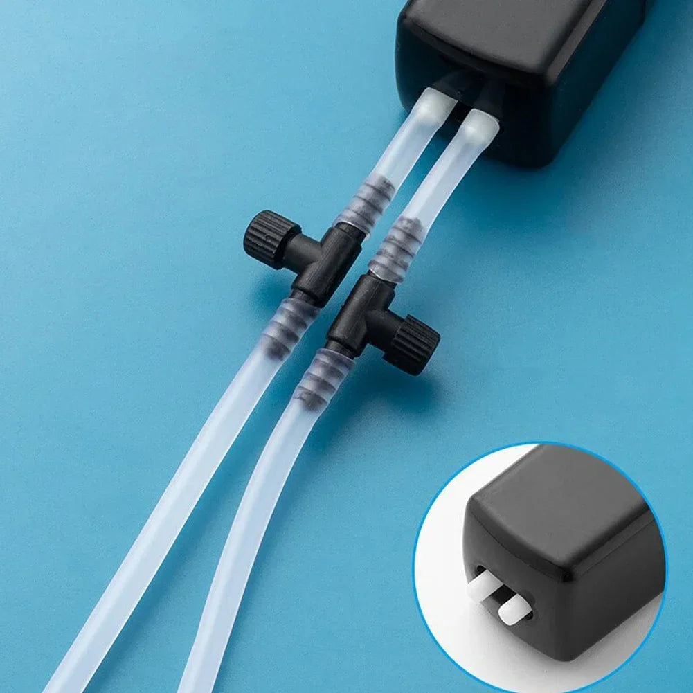 Mini Aquarium Air Pump Kit &ndash; Silent USB Powered, Compact