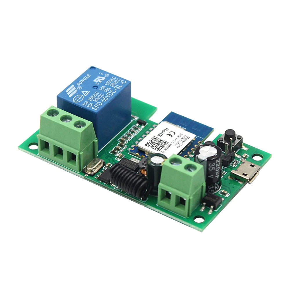 Cb3s &ndash; One Channel Tuya Smart WiFi Relay With Alexa App